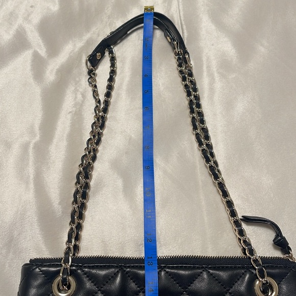 DKNY NEW buttery soft Genuine Quilted Leather  shoulder or crossbody bag - Picture 10 of 10